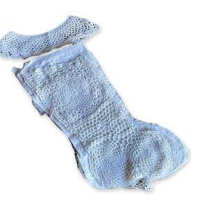 Hand Made Vintage Christmas Stocking Kit with Embroidery